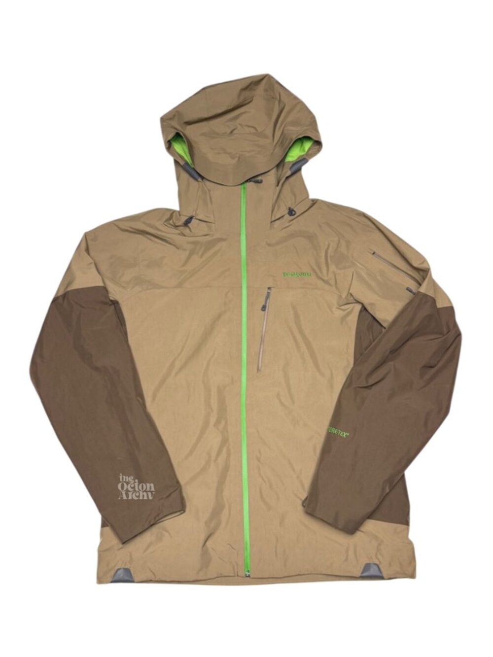 Men Size M Patagonia Powder Bowl GORE‑TEX® Jacket 'Brown' 31400FA11 Pre-Owned
